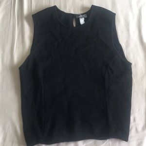 Vintage Gianni Versace Knitted shell-top